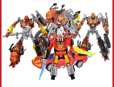 Transformers PLANET OF JUNK WRECK-GAR HOT ROD JUNKION SCRAPHEAP Toys Robots new