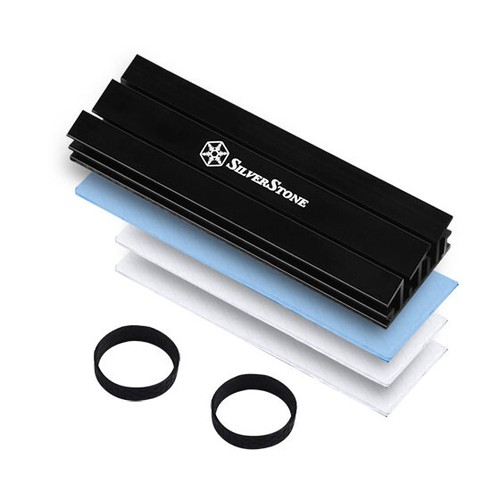 Silverstone SST-TP02-M2, M.2 Passivkühler, Aluminium