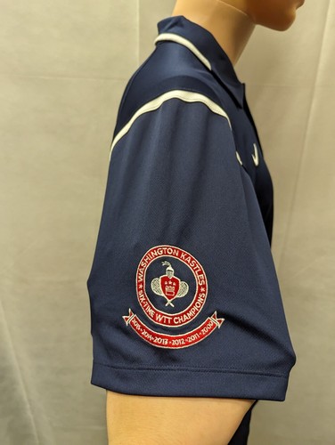 Polo Washington Kastles Nike Staff S Azul WTT - Imagen 7 de 11