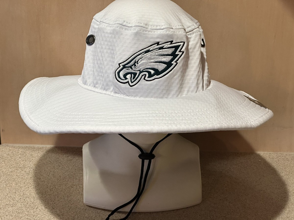 2024 Men's New Era White NFL Training Camp Panama Bucket Hat - You