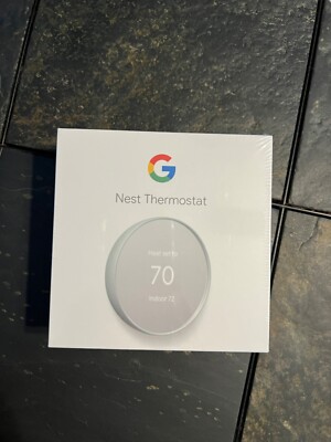 Google Nest Thermostat Programmable Thermostat - Snow