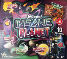 OMG SCIENCE FOLLE PLANET KIT APPRENDIMENTO DIVERTENTE BAMBINI ESPERIMENTI EDUCATIVI NUOVO CON SCATOLA