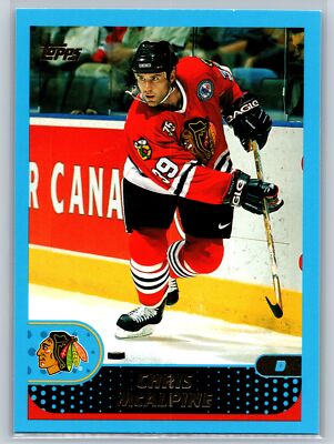 2001-02 Topps #263 Chris McAlpine Chicago Blackhawks