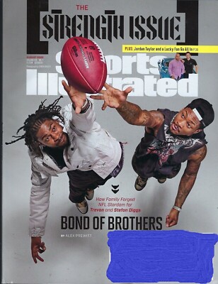 Sports Illustrated August 2022 Travon Stefon Diggs Bond Brothers Stärke Ausgabe