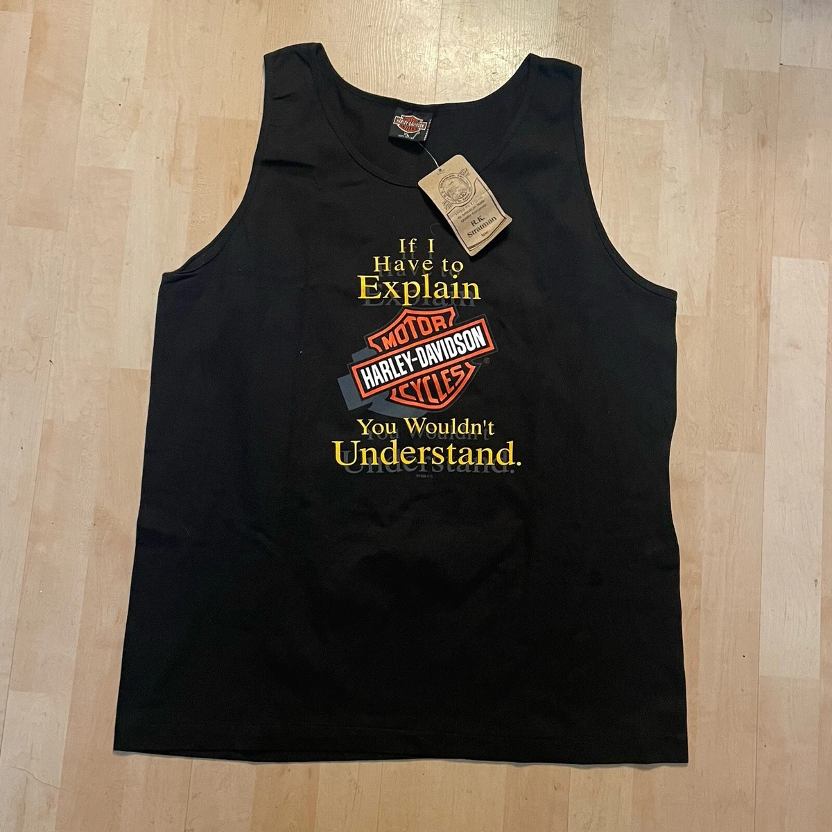 Harley-Davidson Vintage Sleeveless T-Shirts for Men for sale | eBay