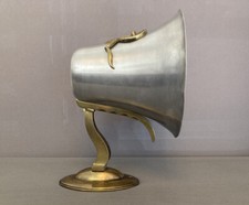 Art Déco Lampe Wandlampe Chrom Messing Wandfluter original antik 20er