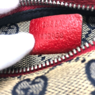GUCCI 28566 GG/logo body bag Bag Waist Pouch GGCanvas
