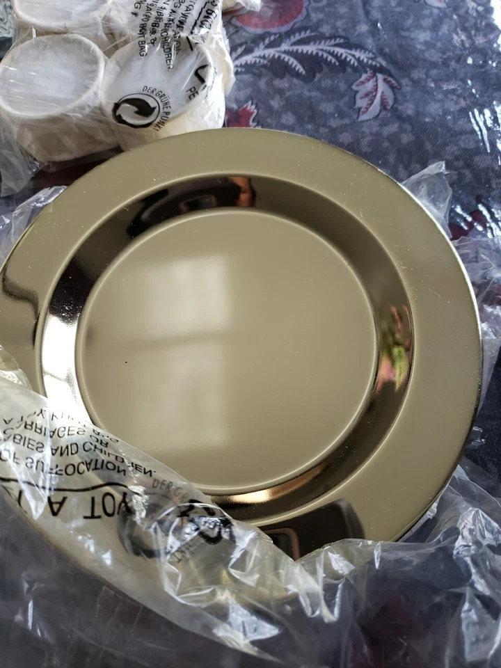 Nuevo Juego de 40 anillos de carga de oro para cena, ensalada, envío y servilleta Foto 2 de 4