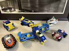 nickelodeon Paw Patrol Vehicle Lot Helicopter ATV Hovercraft Car Truck Arctic