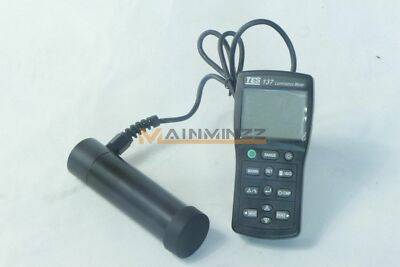TES-137 Luminance Meter Dual Display 4-Digit LCD NEW #F8