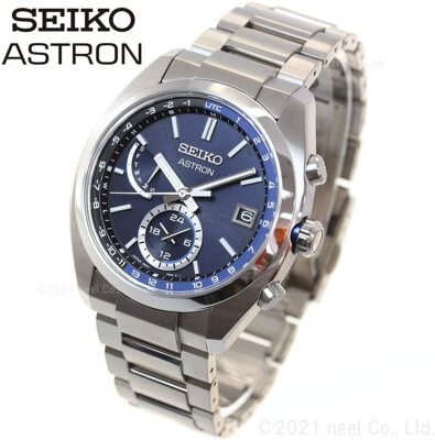 Seiko Astron SBXY013 Titanium World Time Radio Solar Men`s Watch