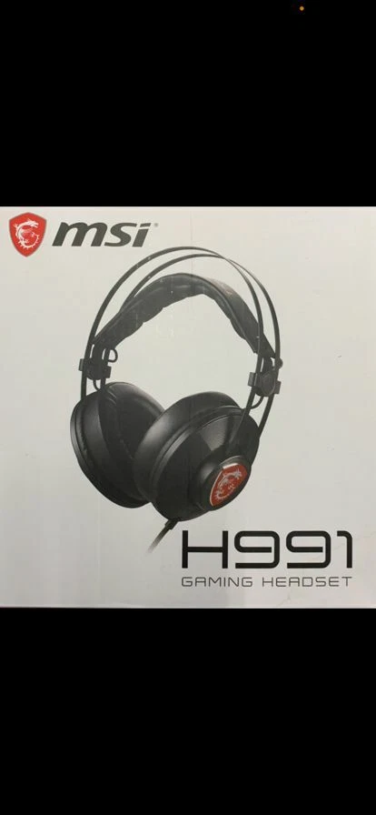 H991 gaming headset msi new arrivals
