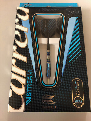 Target Carrera VStream V1 Steel 22 g NEU Darts, 90% Tungsten, orig. Verpackung