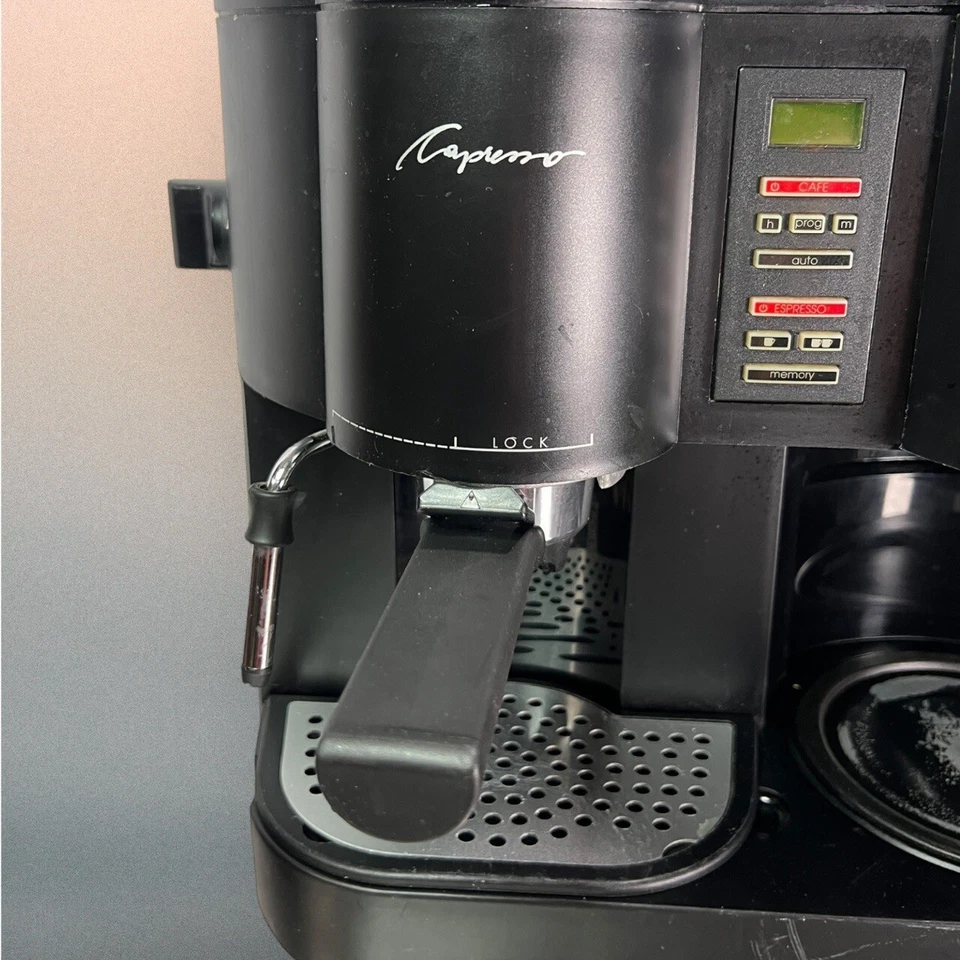 Capresso 351.01 Bomba Cafetera Espresso Bar 351 Espumador de Leche 2 Tazas Doble Jura Foto 4 de 4