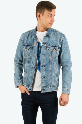 LEVI'S MEN'S DENIM TRUCKER JACKET Style 
