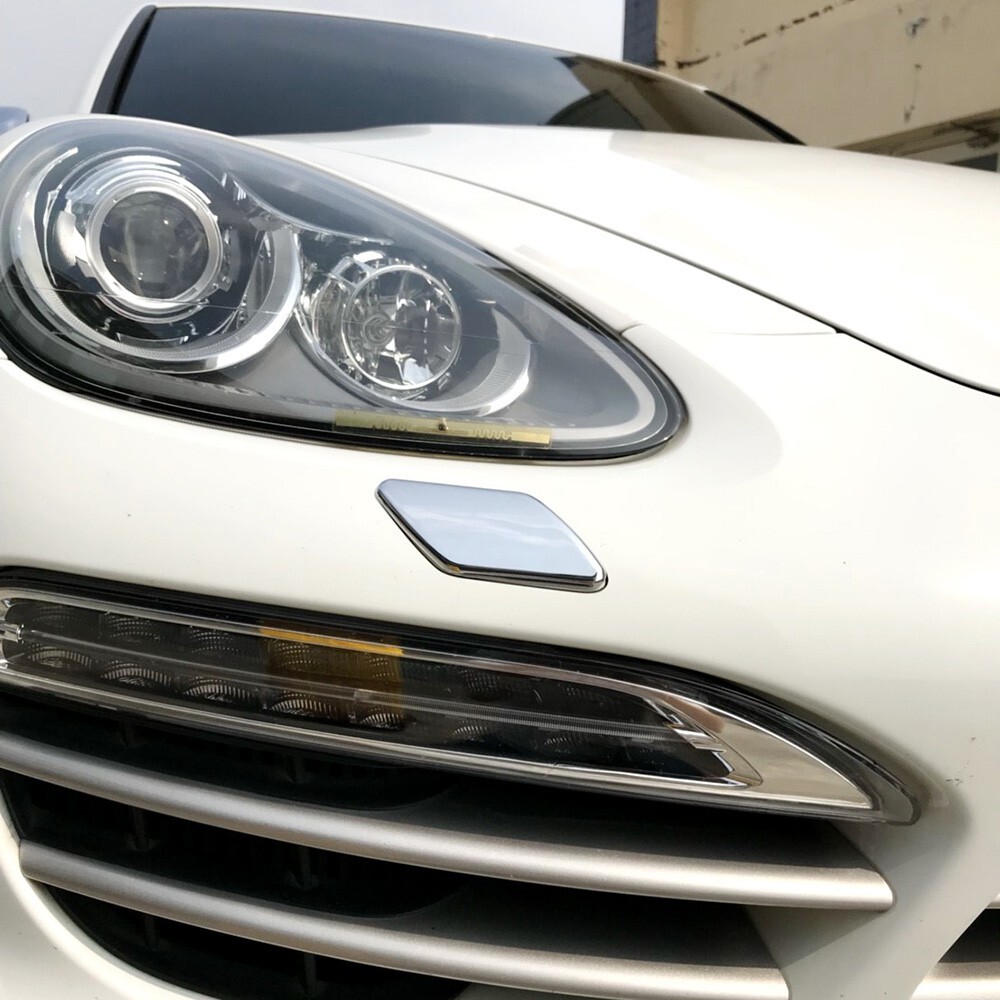 Déflecteurs Fenêtre Porsche Cayenne 92A 2011-2018 - Acrylique Teinté - Anti-pluie/vent - Set 4 Pièces