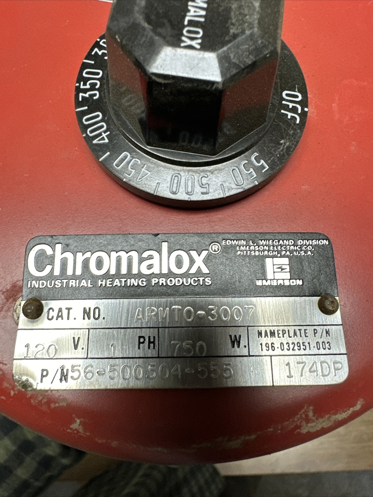 Chromalox,ARMTO-3007,w/AR-5525 Temp Control Unit