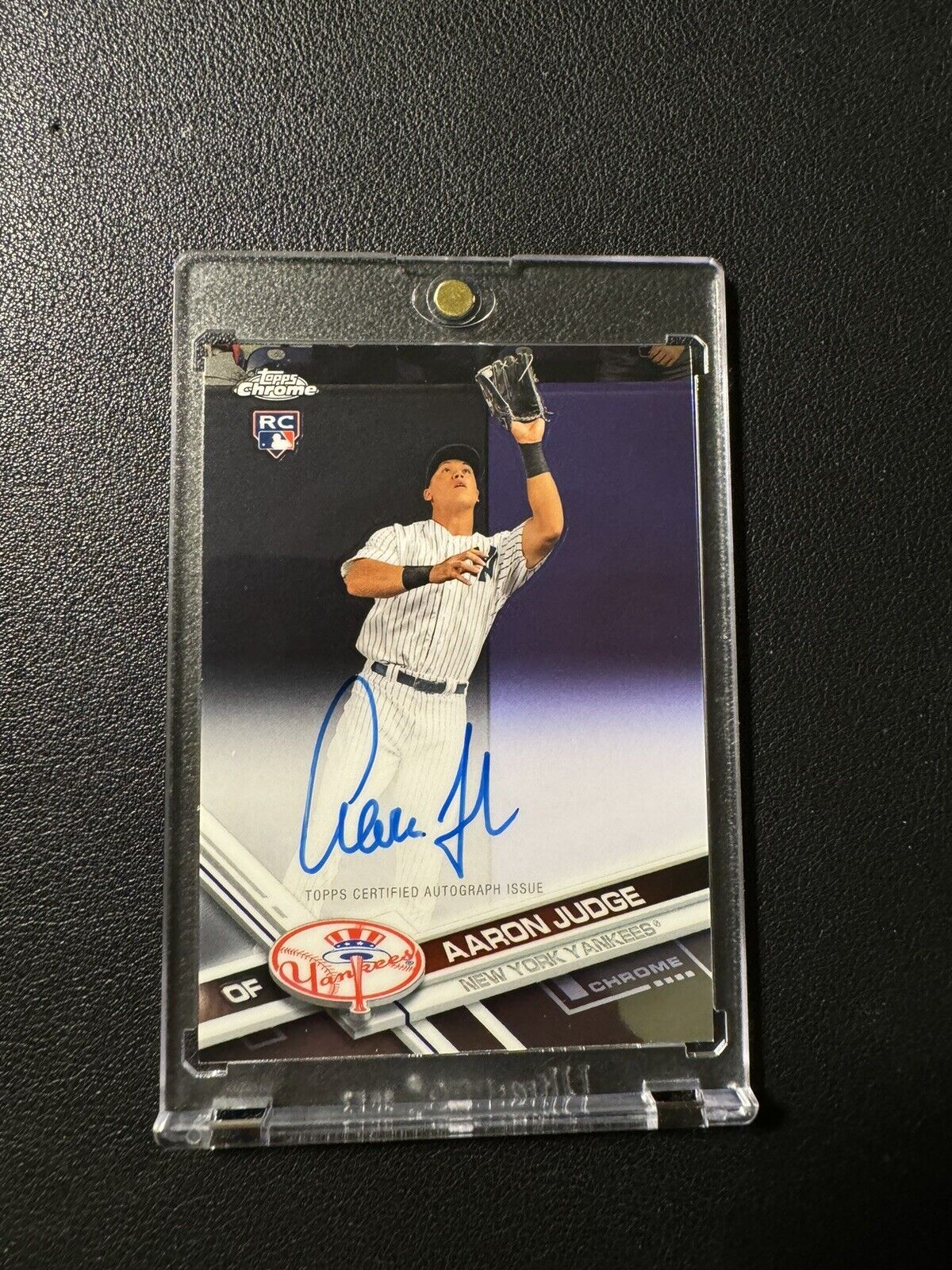 Aaron Judge 2017 Topps Chrome #RA-AJ Rookie Auto Price Guide Aaron Judge 2017 Topps Chrome #RA-AJ Rookie Auto Price Guide