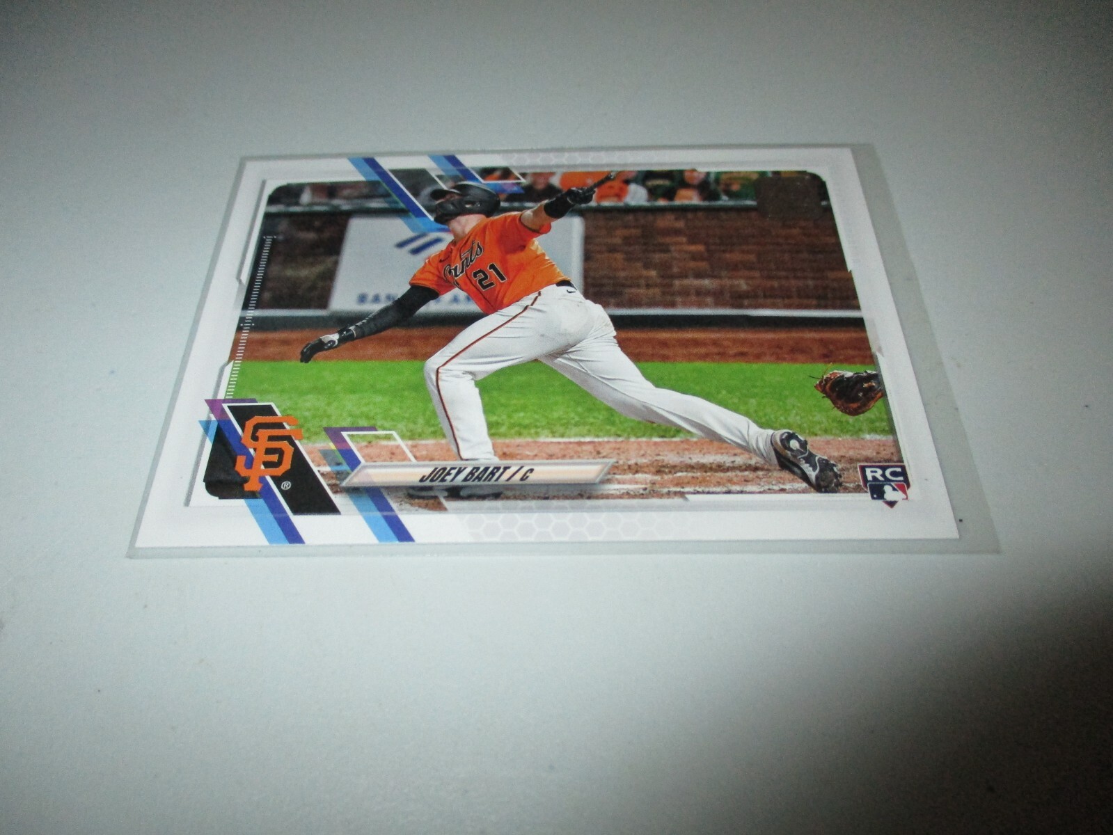Joey Bart 2021 Topps Complete Sets Variation RC #12