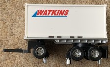 1 X Auto World style Slot Truck Pup trailer + Faller HO Scale Container -Lot 230