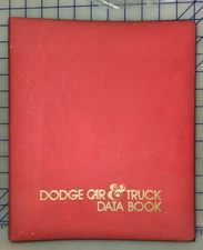 1973 Dodge Car and Truck Data Book Dealer Album