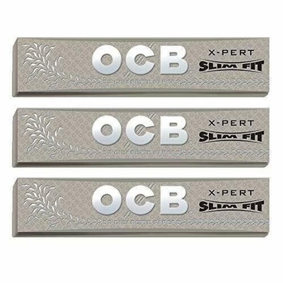 OCB X-Pert Ultra-Thin Slim Fit Rolling Papers (3 Pack)