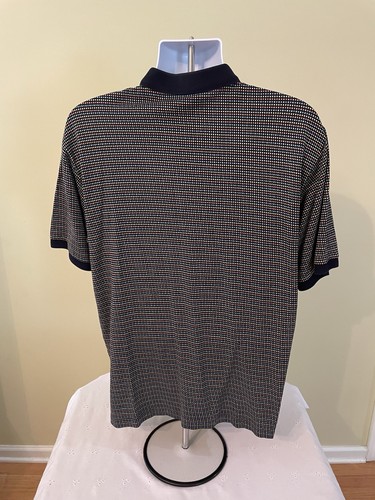 Bobby Jones 2-Ply Double Mercerized Cotton Men’s Multicolor Golf Polo Size Large - Picture 6 of 7