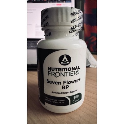 Nutritional Frontiers Seven Flowers BP 180 tablets (1 a day) for Blood Pressure