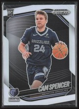 Cam Spencer Prizm 2024/25 Prizm Black Silver #218