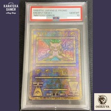PSA 10 ANTICHE MEW " NINTEDO " ERRORE GIAPPONESE 1999 PROMO Carta Pokemon Rara