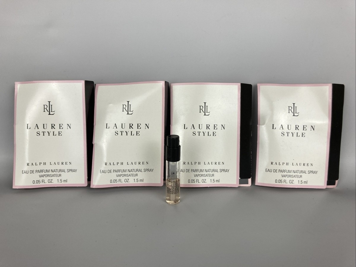 4 X Lauren Style by Ralph Lauren Eau de Parfum Spray 2004 Vintage