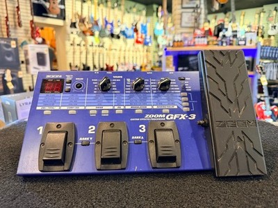 Zoom GFX3 Multi Effect Processor GFX-3 Electric Guitar Pedal