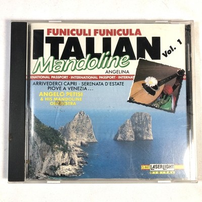 Funiculi Funicula Italian Mandoline - Volume 1 - CD By Angelo Petisi