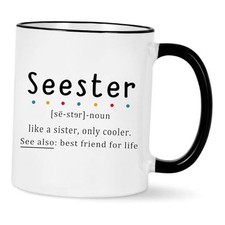 Best Friend Friendship Gifts for Women, Sister Gifts, Sisters Gift Black Handle