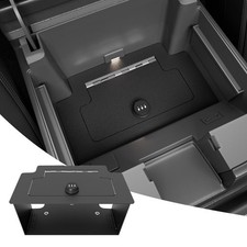 Center Console Safe Vault Compatible With 2023-2026 Chevy Silverado Gmc Sierr...
