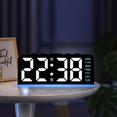 Einfaches Zeitmanagement einstellbare Helligkeit Uhr Kunststoff Handwerk