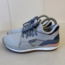 Lems Mesa Sneakers Women 7B Miminalist Trail Running Shoes Gray Lunar Peach