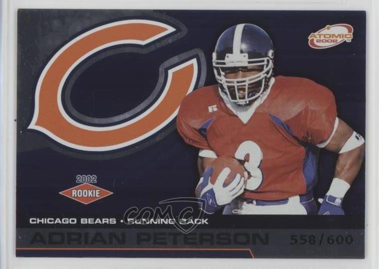 Adrian Peterson Pacific Atomic #131 Non Die-Cut