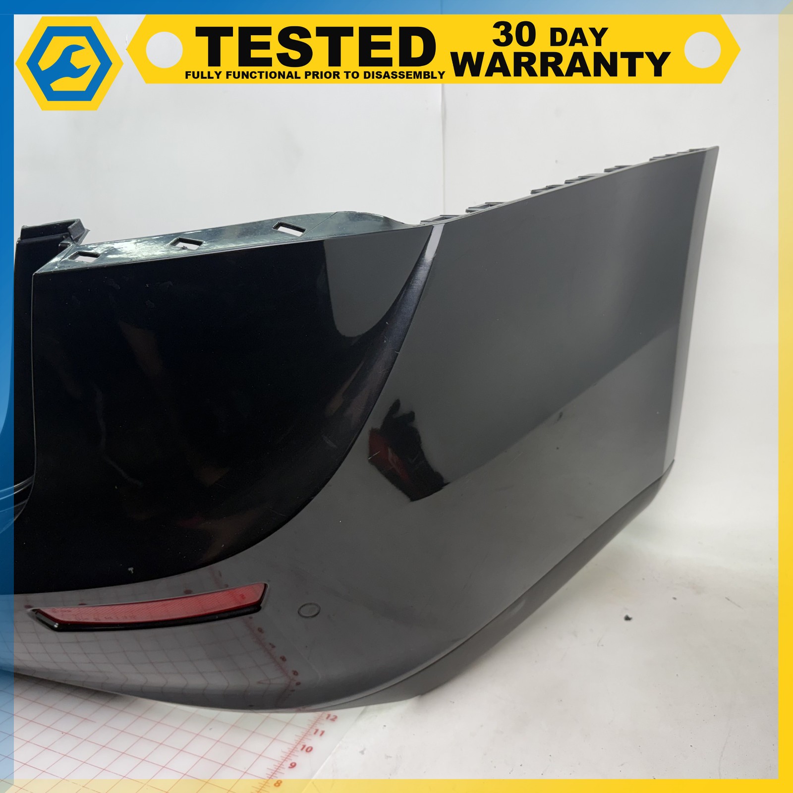 14-16 MASERATI GHIBLI REAR BUMPER COVER Black OEM