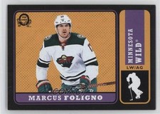 2018-19 O-Pee-Chee Retro Black /100 Marcus Foligno #318 0c3