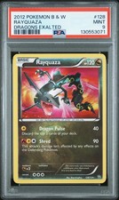 Pokemon Dragons Exalted Rayquaza 128/124 Secret Rare Holo Foil PSA 9 on eBay