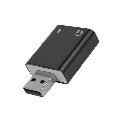 USB auf 3,5 mm Buchse Audio Adapter Computer Externe Soundkarte USB7.1 Soundk... - Bild 5 von 7