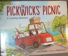 "The Pickwicks' Picnic : Acounting Adventure" Ex-Library CopyHC 2017 40pg's Used