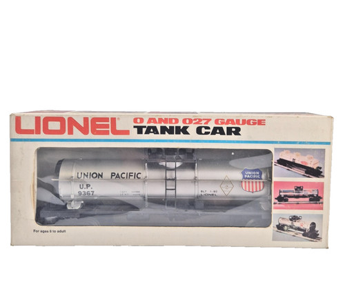 Lionel 6-9367 Spur O berühmter American Railroad Union Pacific Kesselwagen grau verpackt | Zustand: Used