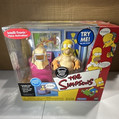 Playmates The Simpsons Homer Simpson Nuclear Power Plant Playset
