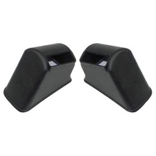 67-72 A-body Bucket Bench Standard Seat Belt Retractor Covers 2pc Robbins 6715