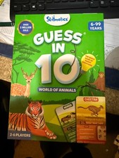 Skillmatics Guess In 10 Card Game World Of Animals 5 