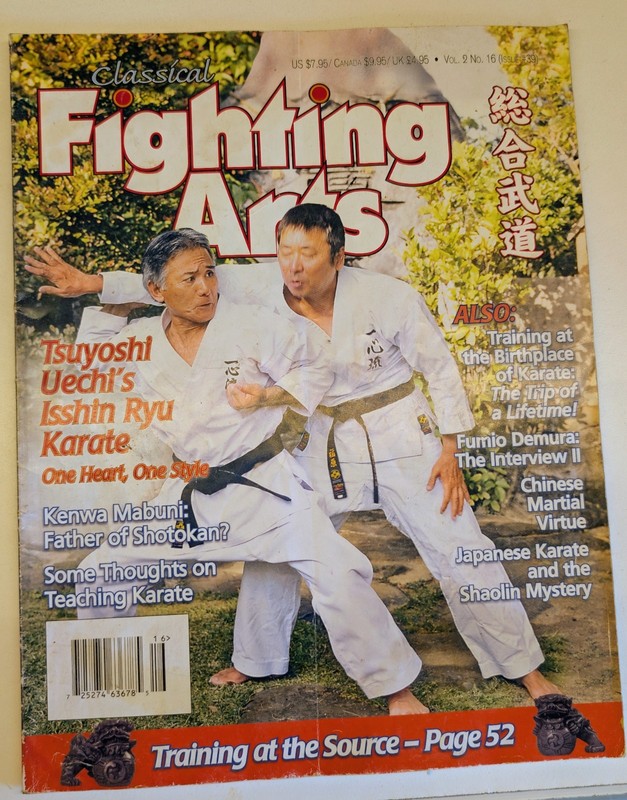 Rare Fighting Arts Magazine Martial Arts Karate Kung Fu Bruce Lee Volume 2