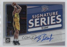 2020 Panini Donruss Optic Signature Series Holo Prizm TJ Leaf #SS-TJL Auto s1i