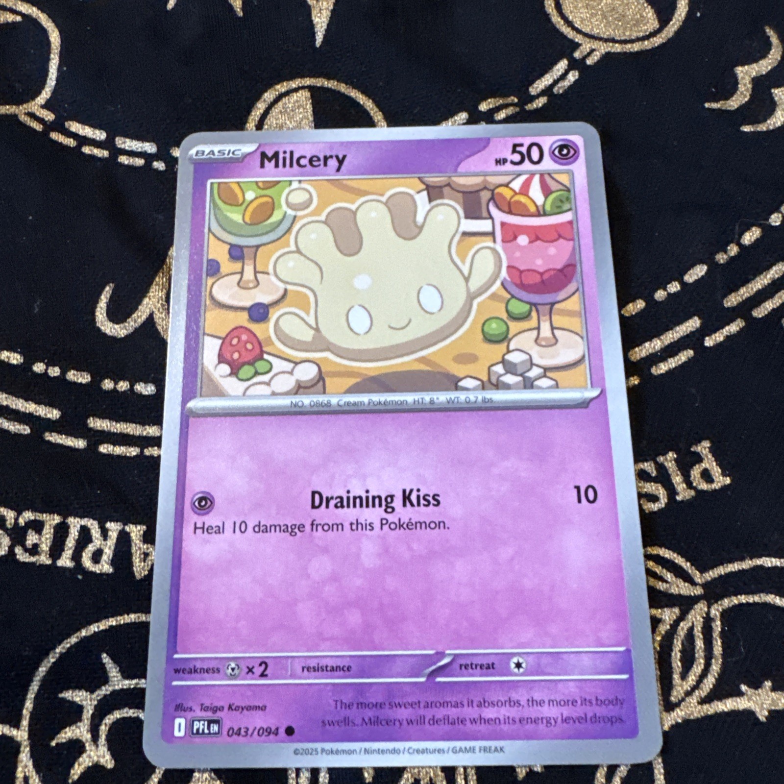 Milcery 43/94 Pokemon ME: Phantasmal Flames 